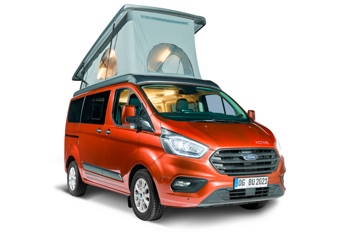 B rstner makes Ford van a flexible mini camper multitool